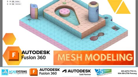 editing mesh in fusion 360.